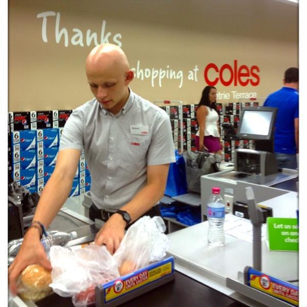 Photo taken at Coles by Col's R. on 1/6/2013