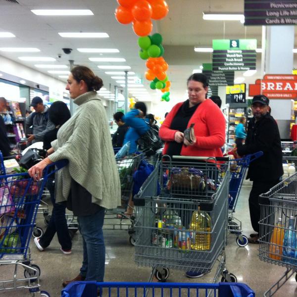 Photo taken at Woolworths by james l. on 6/15/2013