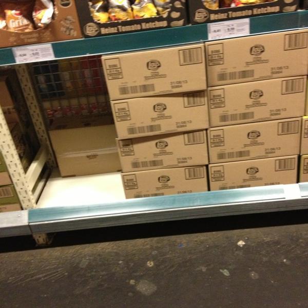 Photo taken at Colruyt by Vincent D. on 6/24/2013