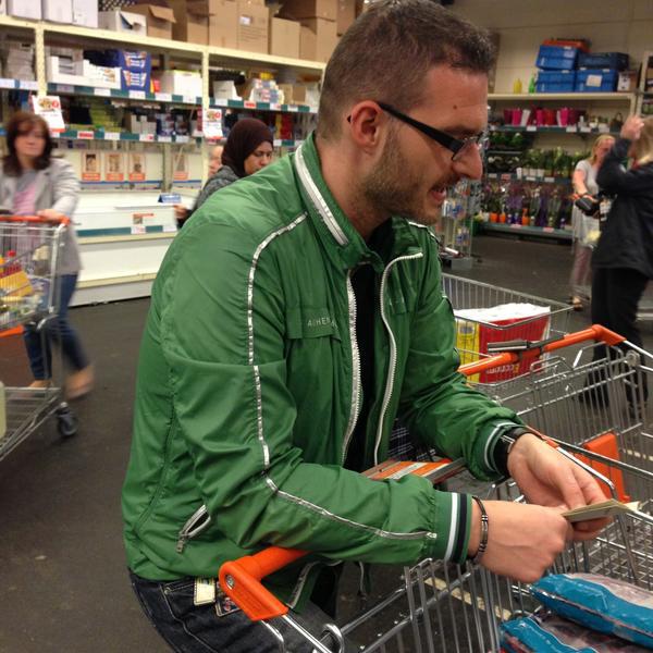 Photo taken at Colruyt by Daniel M. on 5/7/2013