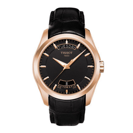 瑞士手表 天梭男表 手表男 机械表  皮带表 T035.407.36.051.00