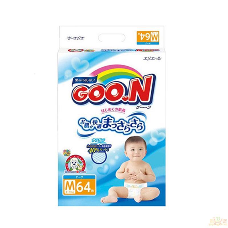 日本GOO.N大王维E系列纸尿裤M64 6-11KG