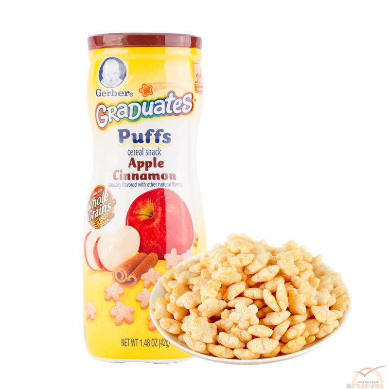 Gerber 苹果味星星泡芙 1.48oz