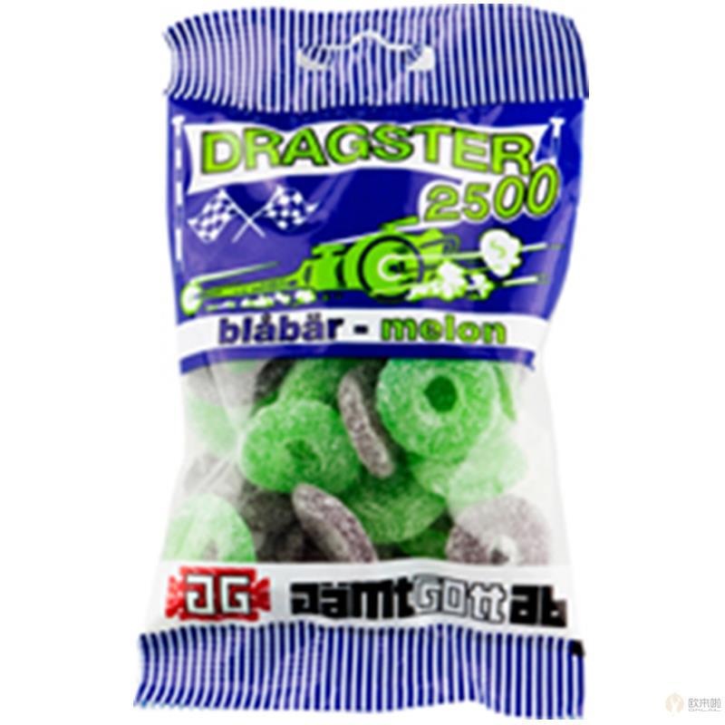 瑞典ACT蓝莓蜜瓜水果糖 65g 瑞典ACT蓝莓蜜瓜水果糖 65g