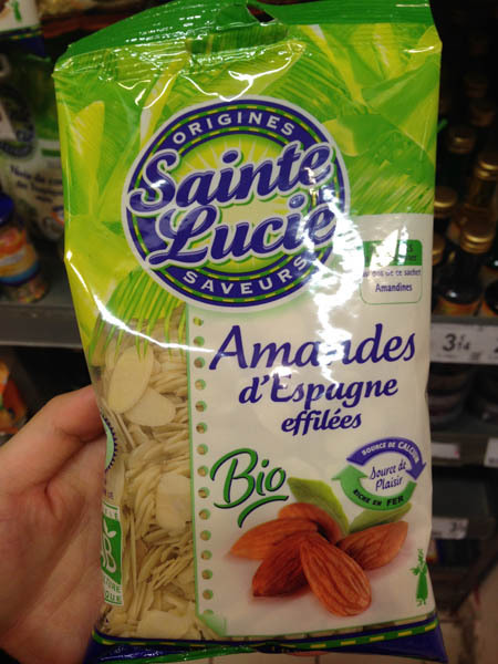 sainte luicie杏仁片