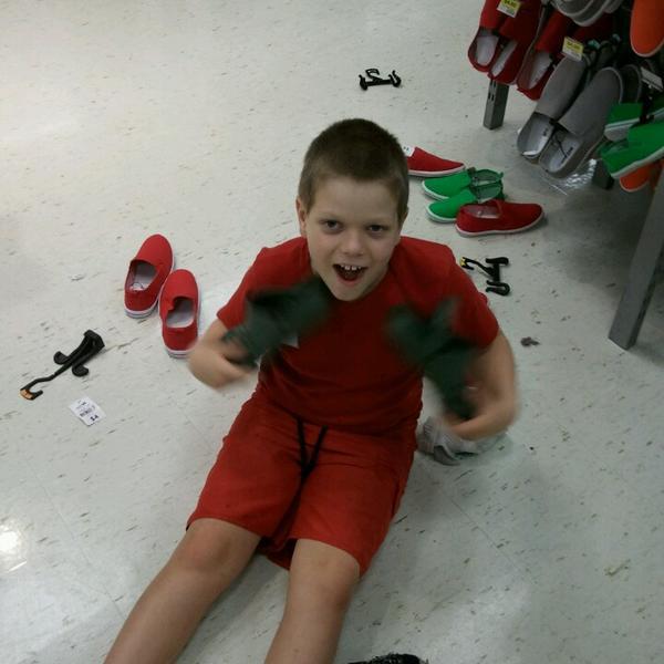 Photo taken at Big W by Teresa M. on 4/2/2013