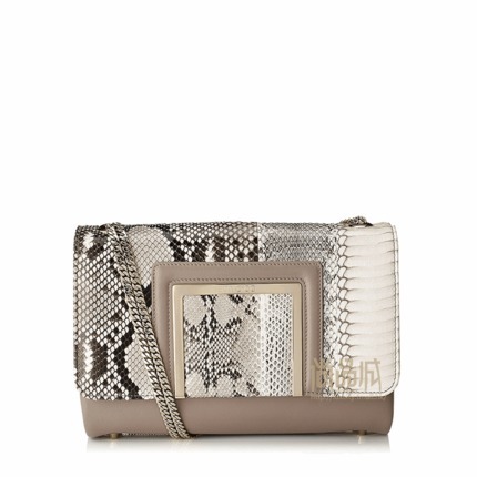 Jimmy Choo周仰杰15新款女包正品直邮拼接手袋单肩包时尚ALBASXN Jimmy Choo周仰杰15新款女包正品直邮拼接手袋单肩包时尚ALBASXN