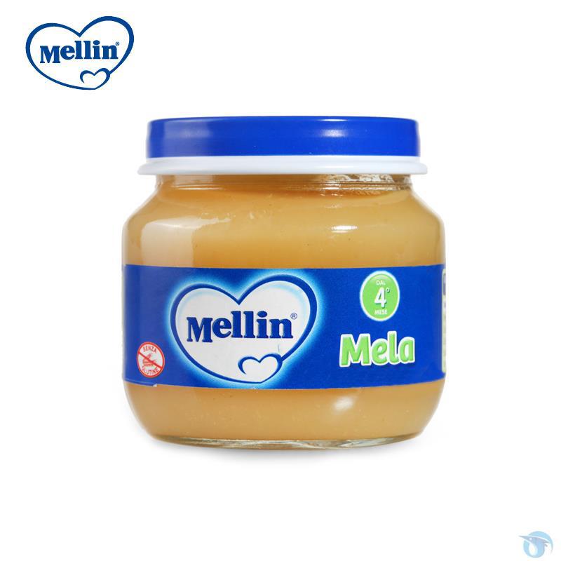 Mellin意大利美林苹果泥100g(2瓶装)