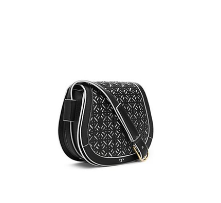 美国直邮 Tory Burch 51159815女镂空皮质小号纯色斜挎单肩包