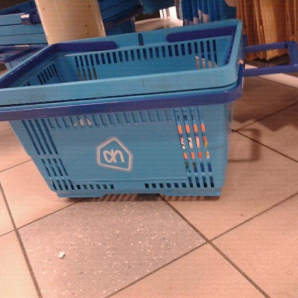Photo taken at Albert Heijn by Davey K. on 7/7/2012