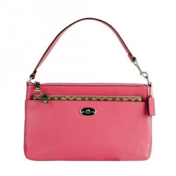 COACH 铁牌防刮手提包/附零钱袋(5色选) COACH 铁牌防刮手提包/附零钱袋(5色选)