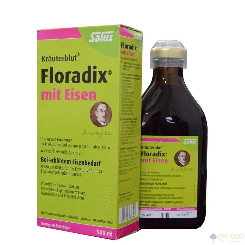 Salus Floradix莎露斯铁元 补血补铁补气 Salus Floradix莎露斯铁元 补血补铁补气