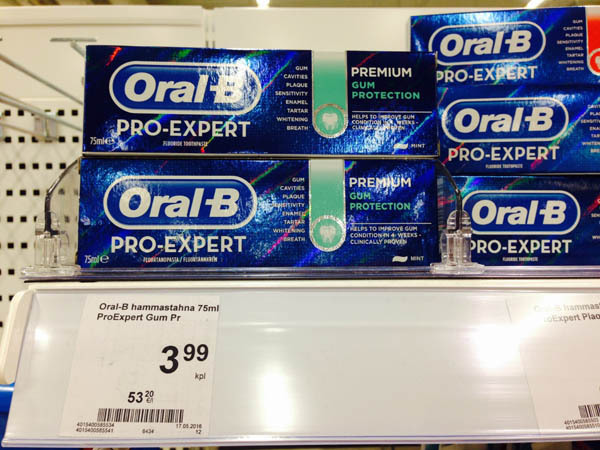 Oral B牙膏 Oral B牙膏