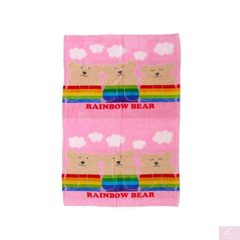 彩虹熊多用途大毛巾(粉红色) 彩虹熊多用途大毛巾(粉红色)