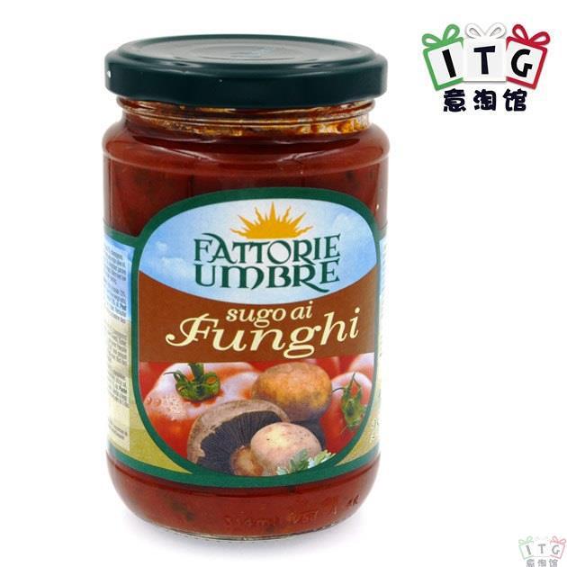 FATTORIE UMBRE菌菇番茄意面酱280克瓶装