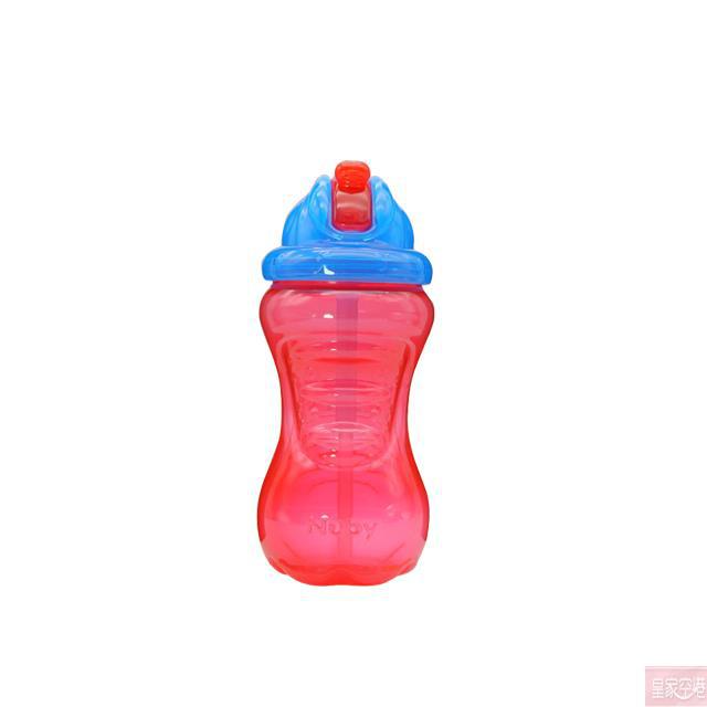 中国大陆进口学饮杯-Nuby努比学饮杯吸管杯12oz/355ml*1个装
