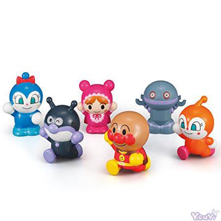 中国大陆进口手指套玩具-面包超人Anpanman宝宝手指套玩具