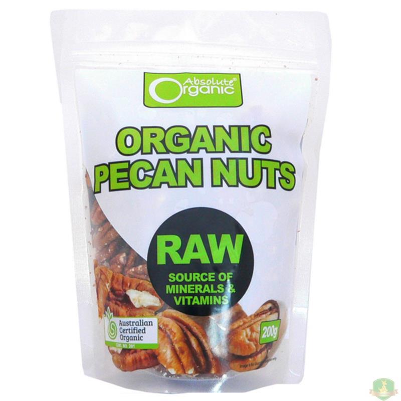 ABSOLUTE ORGANIC 艾博思路 原味碧根果仁【澳洲直邮】