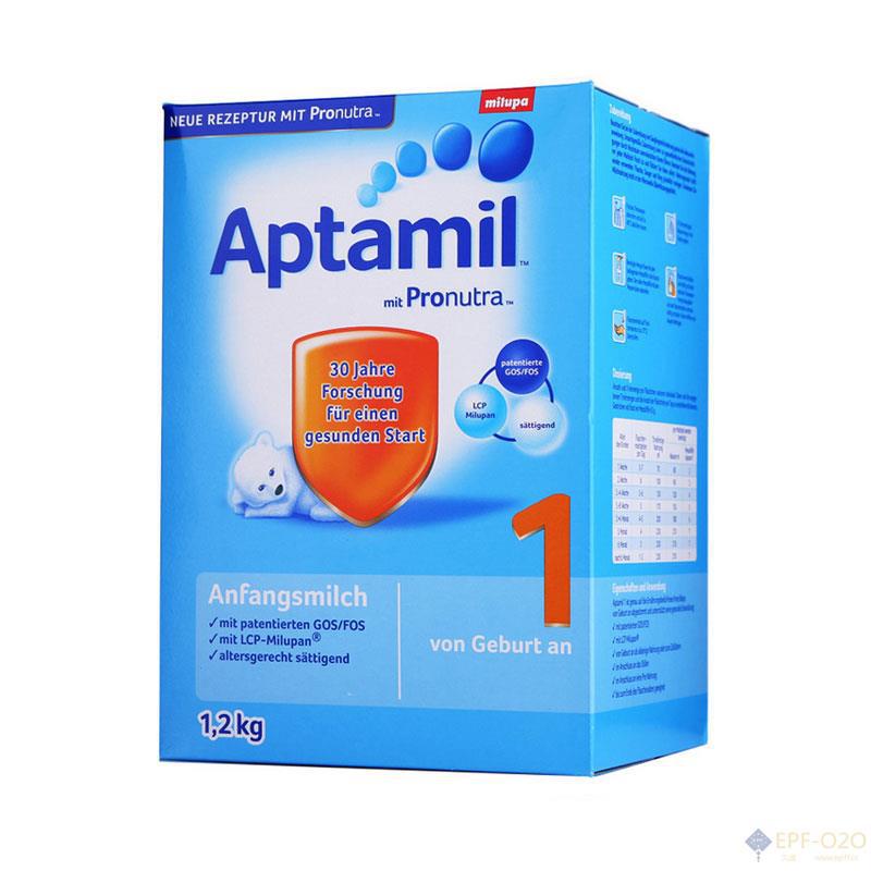 Aptamil爱他美 初生婴儿1段奶粉 适合0-6个月婴儿 1200g Aptamil爱他美 初生婴儿1段奶粉 适合0-6个月婴儿 1200g