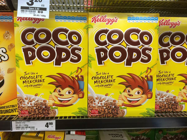 澳大利亚进口爆米花-Kellogg原味可可爆米花375g