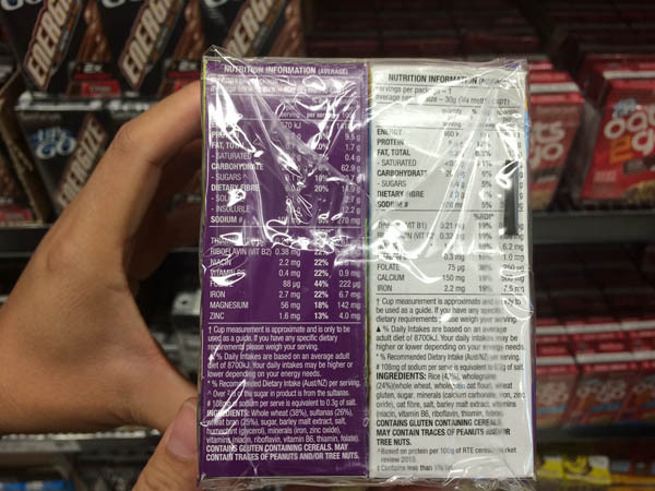 澳大利亚进口早餐麦片-Kellogg多种口味小包装早餐麦片275g