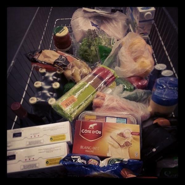 Photo taken at Colruyt by Bob V. on 9/30/2013