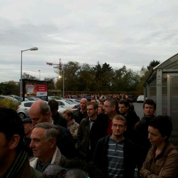 Photo taken at Colruyt by Tim B. on 11/3/2011