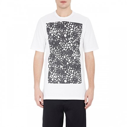 Marni 男装 男式短袖T恤 Q01810965 WHITE