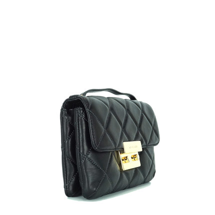 正品 MICHAEL KORS迈克科尔斯 女士菱形休闲单肩斜跨包30H3GSLM1N