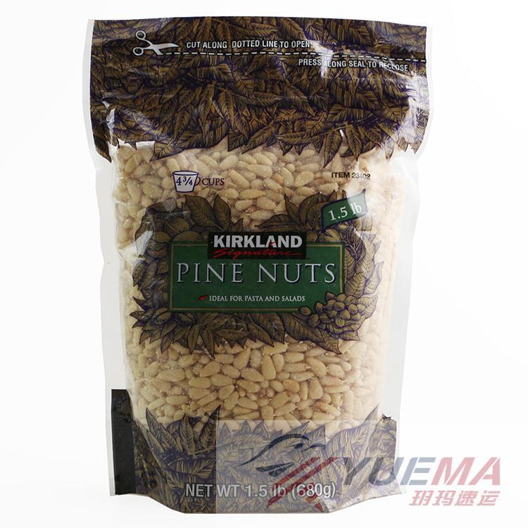 美国进口无壳松子仁-Kirkland pine nuts 无壳松子仁 680克 美国进口无壳松子仁-Kirkland pine nuts 无壳松子仁 680克