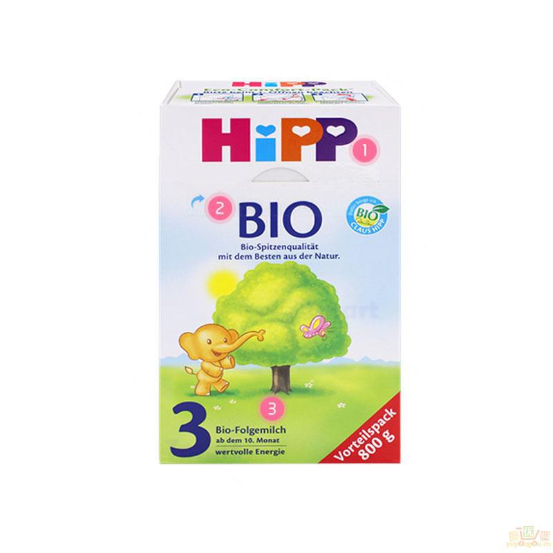 德国进口喜宝3段奶粉-Hipp喜宝Bio奶粉 3段(10-12个月) (800g 盒装) 德国进口喜宝3段奶粉-Hipp喜宝Bio奶粉 3段(10-12个月) (800g 盒装)
