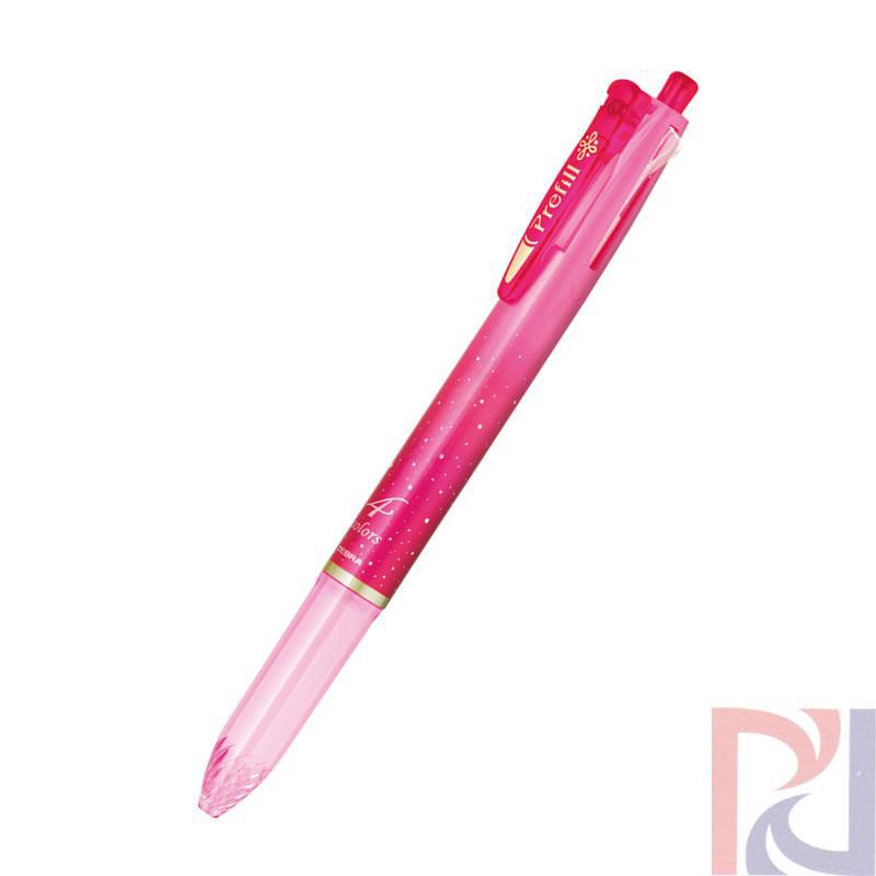 日本原装 斑马Zebra 四色装Prefill笔壳 玫瑰粉色(玫瑰粉)