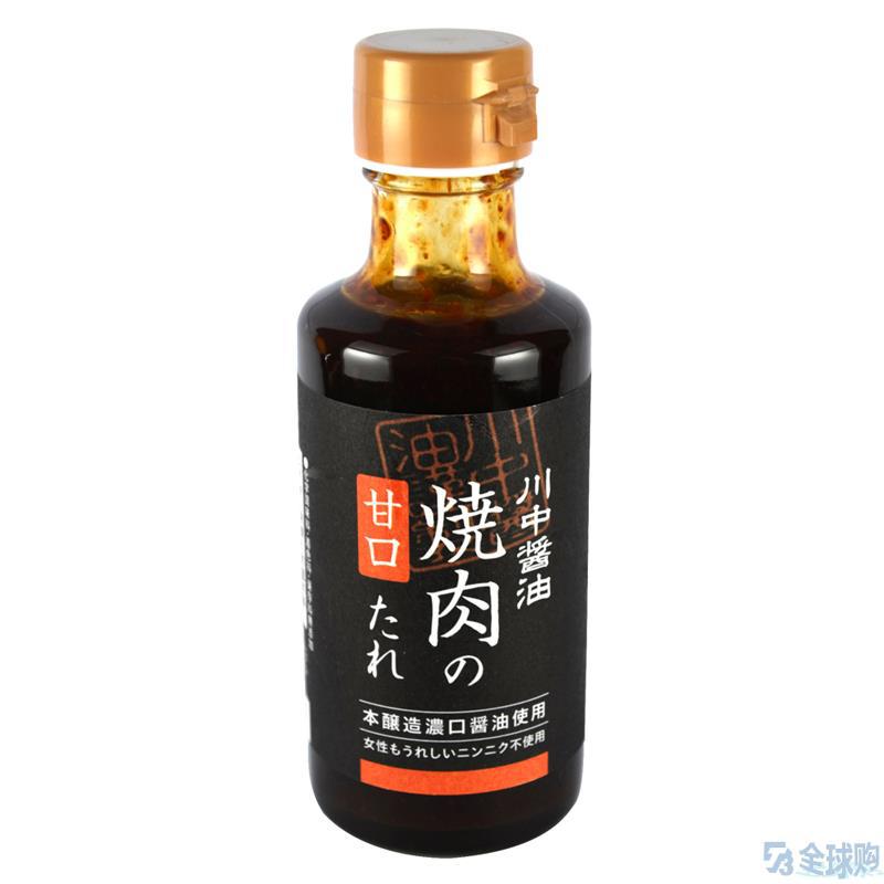川中酱油 KAWANAKA SHOYU 烤肉调味汁 甜味 180ml/瓶