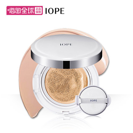 韩国iope亦博气垫BB霜粉底霜附带替换装 美白遮瑕保湿裸妆隔离 韩国iope亦博气垫BB霜粉底霜附带替换装 美白遮瑕保湿裸妆隔离