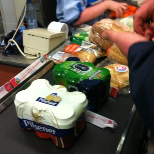 Photo taken at Albert Heijn XL by Guido V. on 3/9/2012-荷兰南荷兰省莱岑丹锦带路48号 Photo taken at Albert Heijn XL by Guido V. on 3/9/2012