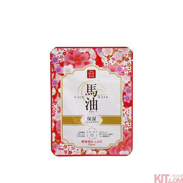 日本进口马油面膜-Lishan 马油面膜(樱花香型)5片/盒 日本进口马油面膜-Lishan 马油面膜(樱花香型)5片/盒