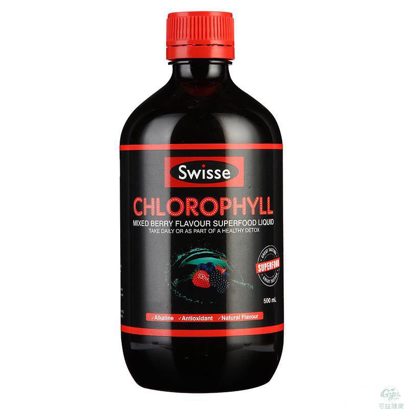 Swisse瑞思 叶绿素原液(梅子味)