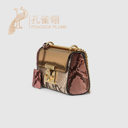 Gucci/古奇gucci女包16春款金色蛇皮链条单肩包409487 EE0AG 8275 Gucci/古奇gucci女包16春款金色蛇皮链条单肩包409487 EE0AG 8275