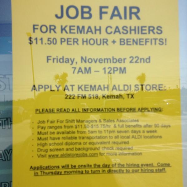 Photo taken at Aldi Food Market by Aaron T. on 11/19/2013