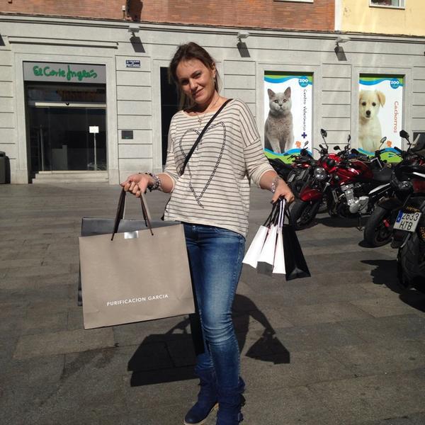 Photo taken at El Corte Inglés by Veronica B. on 3/9/2014