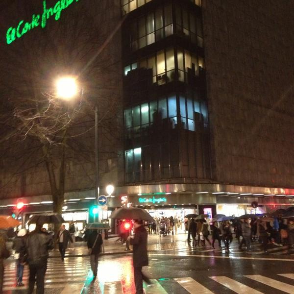 Photo taken at El Corte Inglés by Veseloops S. on 1/25/2013