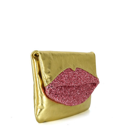 正品 JUST CAVALLI 卡沃利女士珠片红唇包盖单肩斜挎包 S11WF0106 正品 JUST CAVALLI 卡沃利女士珠片红唇包盖单肩斜挎包 S11WF0106