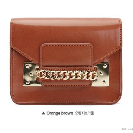 McLaNEE 时尚女包斜挎包单肩包(茶色)