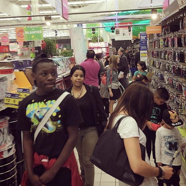 Photo taken at Carrefour by Oleg N. on 10/11/2014