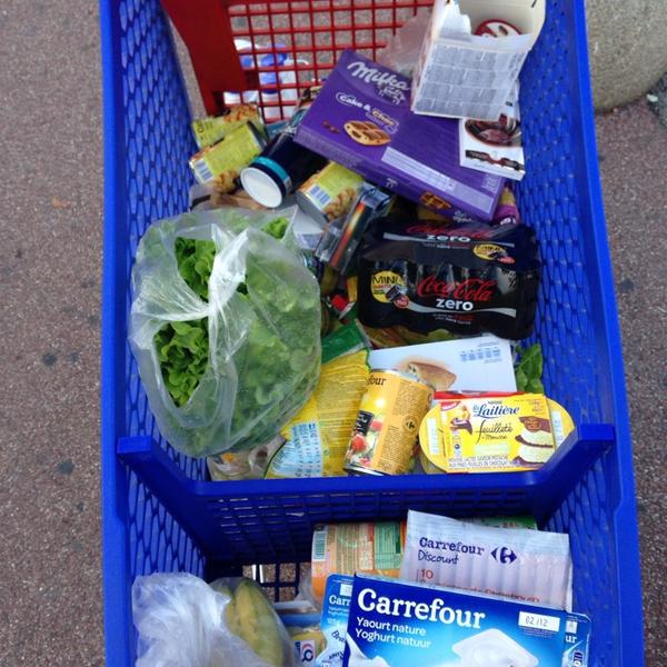 Photo taken at Carrefour by Jalal A. on 10/31/2013