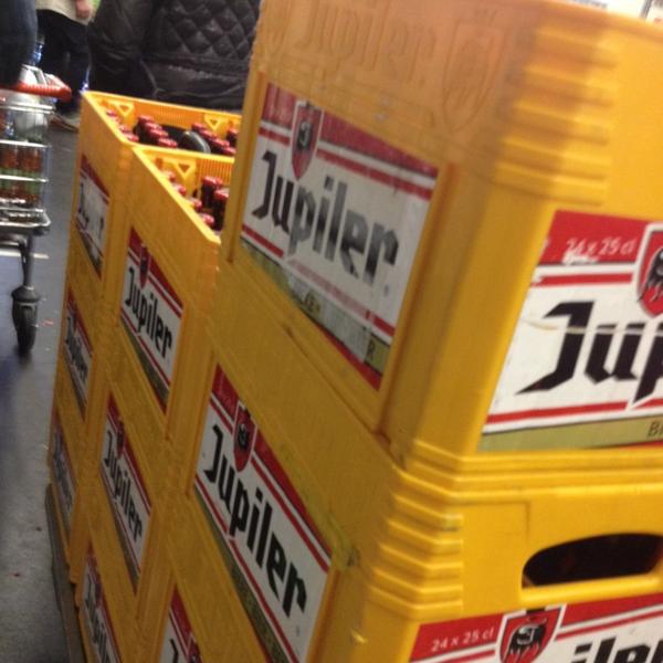 Photo taken at Colruyt by Robin U. on 4/18/2014