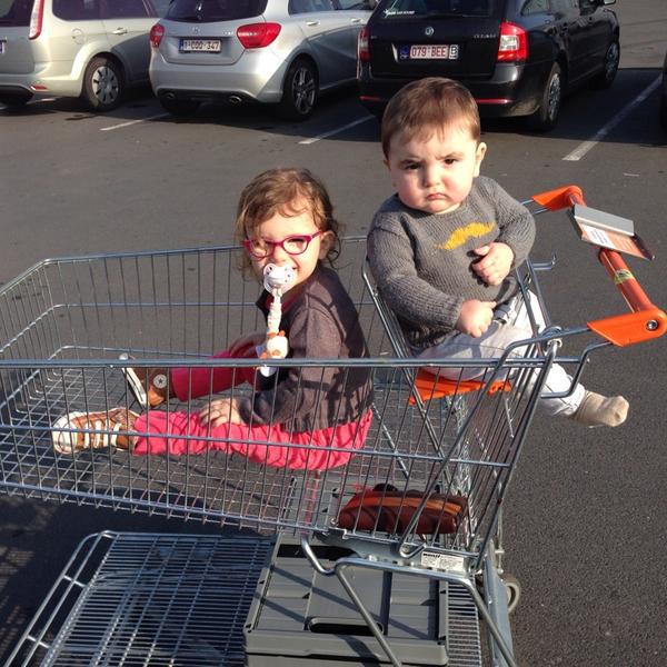 Photo taken at Colruyt by Elke V. on 3/12/2014