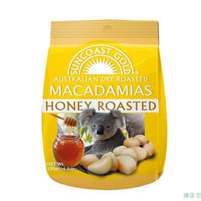 SUNCOAST GOLD金色阳光海岸蜂蜜香烤风味澳大利亚坚果考拉装125g