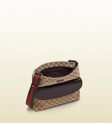 美国直邮Gucci/古奇 gucci2045女经典图案帆布邮差包单肩包包邮 美国直邮Gucci/古奇 gucci2045女经典图案帆布邮差包单肩包包邮