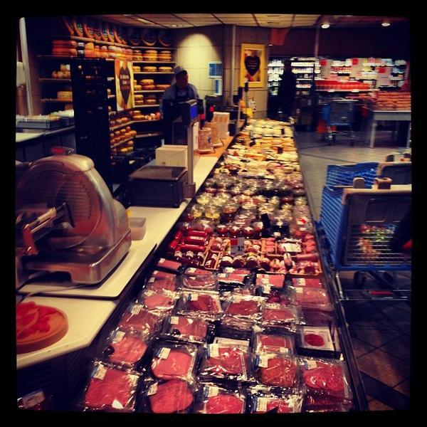 Photo taken at Albert Heijn by David V. on 11/23/2013